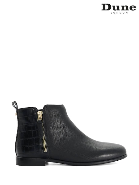 Black - Dune London Pandya Ankle Boots
