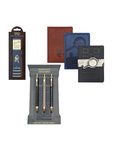 Portico Designs Set Of 3 Bookmark B6 Notebooks And Pens