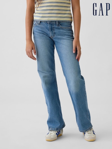 Medium Wash - Gap Straight Jeans (5-13yrs)