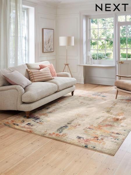 Multi Natural Kila Abstract Rug (364731) | £60 - £330