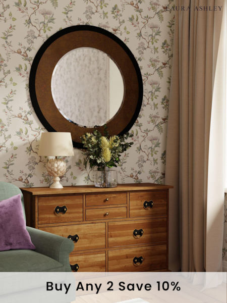Laura Ashley Honey Gold Garrat 4+4 Drawer Chest (365756) | £895
