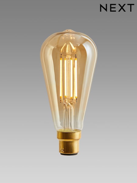 4W LED BC Retro Pear Dimmable Light Bulb (367816) | £6