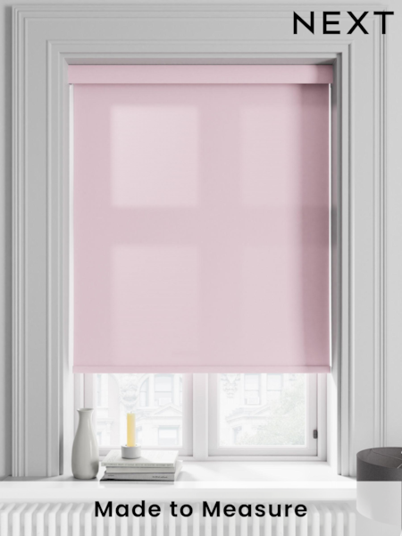 Pink Asher Made To Measure Light Filtering Roller Blind (368745) | £20
