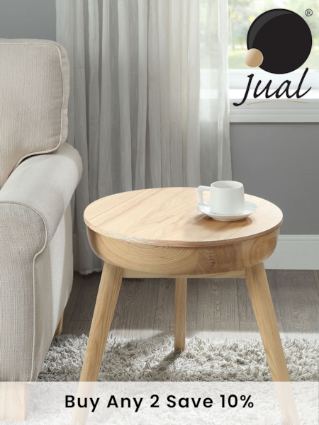 Jual Oak San Francisco Side Table (369227) | £235