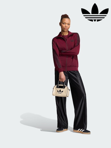 Red - Adidas Originals Firebird Loose Track Top
