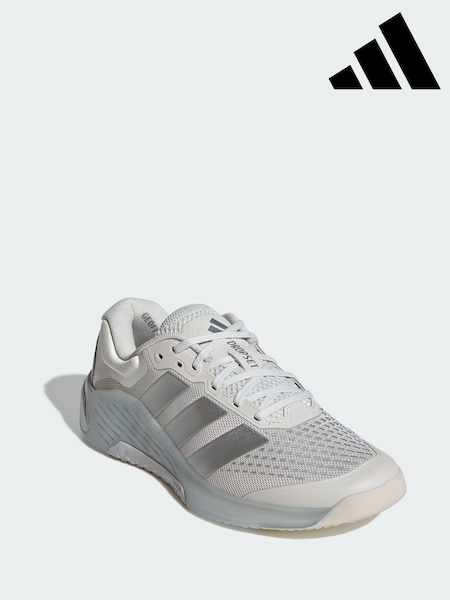 Grey - Adidas Dropset 4 Training Shoes