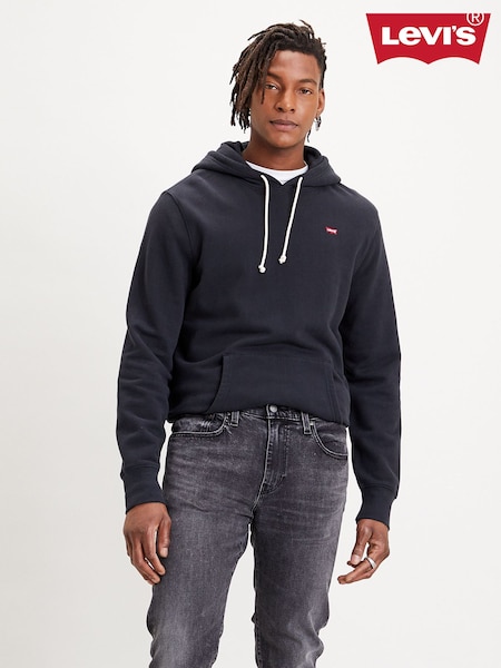 Levi's® Black 100% Cotton Original Hoodie (377601) | £65