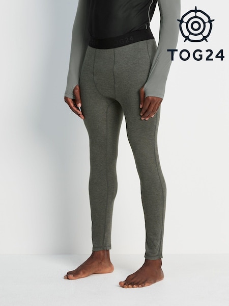Tog 24 Dark Grey Marl Meru Thermal Leggings (377870) | £40