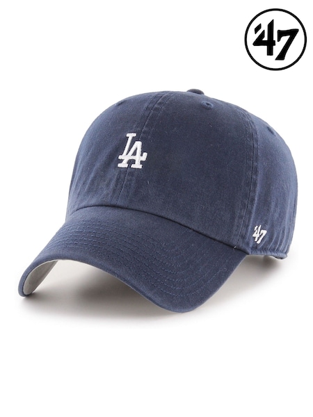 Blue - Regular 47 Brand La Dodgers Base Runner Clean Up Hat