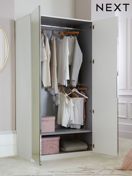 Mirror Luxe Mirrored Semi Fitted Double Mirror Sloane Collection (378817) | £575