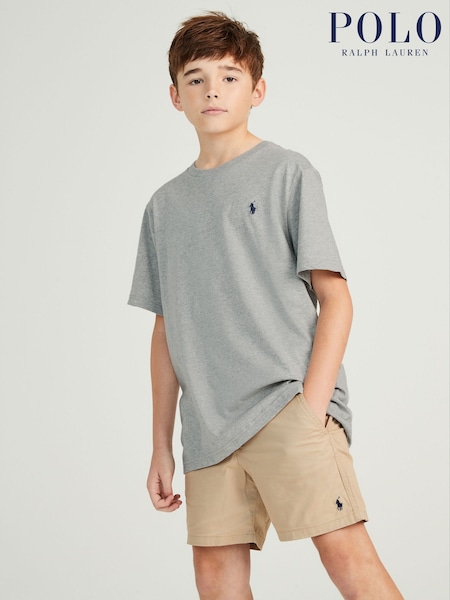 Polo Ralph Lauren Grey Boys Jersey Crewneck T-Shirt (379290) | £45
