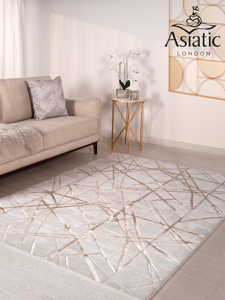 Asiatic Rugs Gold Aurora Rug (380337) | £70 - £340
