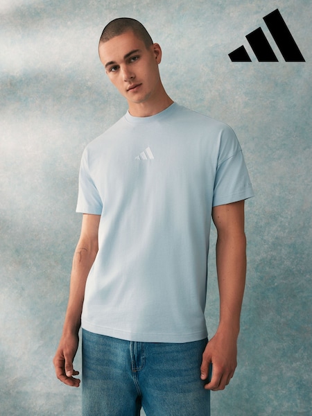 adidas Dark Blue ALL SZN T-Shirt (380398) | £23