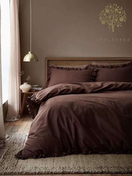 Appletree Cassia Ruffle Duvet Cover & Pillowcase Set