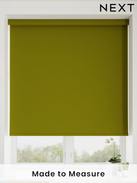 Asparagus Green Haig Made To Measure Blackout Roller Blind (381702) | £20
