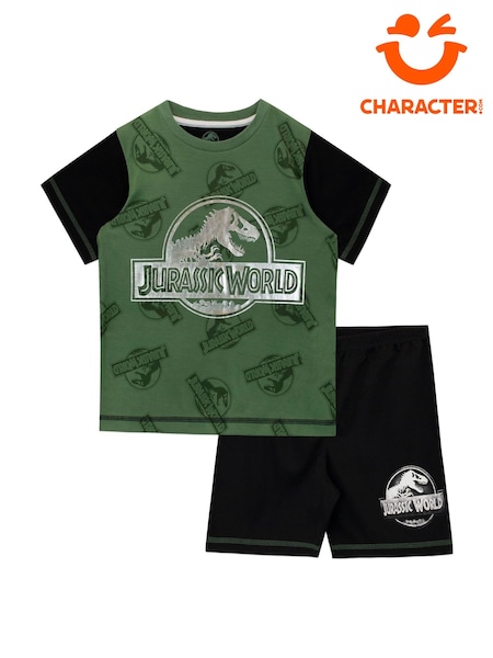 Character Green/Black Jurassic World Pyjamas (383069) | £17
