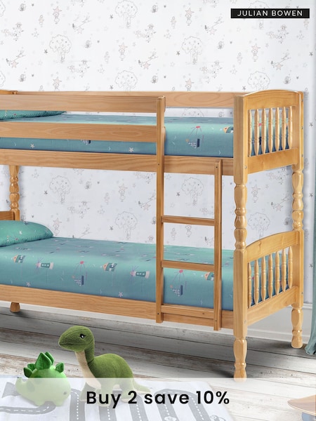 Julian Bowen Natural Lincoln 90cm Bunk Bed (383121) | £380