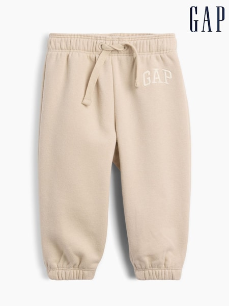 Beige - Baby Vintagesoft Logo Joggers (0-24mths)