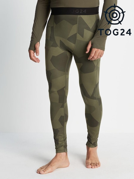 Tog 24 Green Snowdon Mens Thermal Leggings (383735) | £32