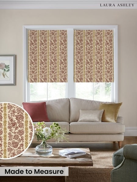 Laura Ashley Earlston Stripe Made To Measure Roller Roller Blind