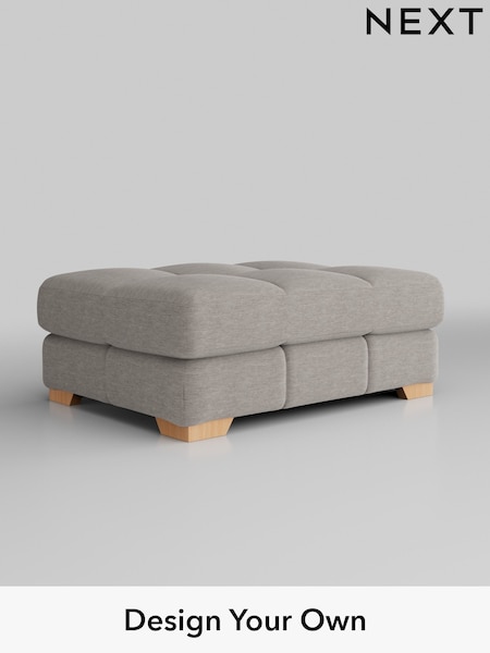 Fine Chenille Easy Clean/Light Steel Grey Brooke Deep Sit (385700) | £599