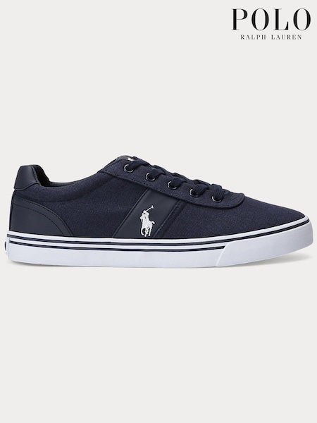 Polo Ralph Lauren Navy Hanford Canvas Trainer (385982) | £85