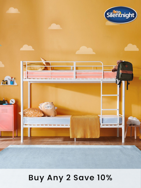 Silentnight Healthy Growth Childrens Eco Memory Bunk White Mattress (387485) | £200