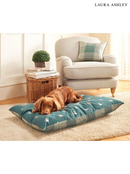 Laura Ashley Green Medium Park Dogs 100% Cotton Duvet Cover (387490) | £35 - £56