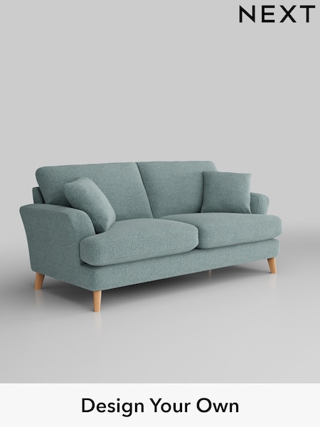 Chunky Chenille/Light Teal Green Conway Relaxed Sit (389481) | £1,350