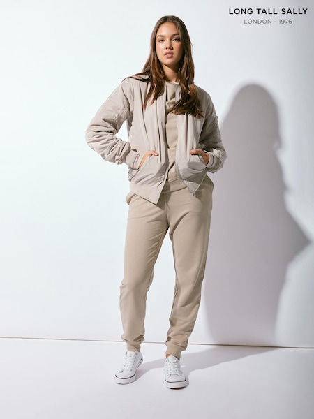 Long Tall Sally Natural Cuffed Joggers (390023) | £22