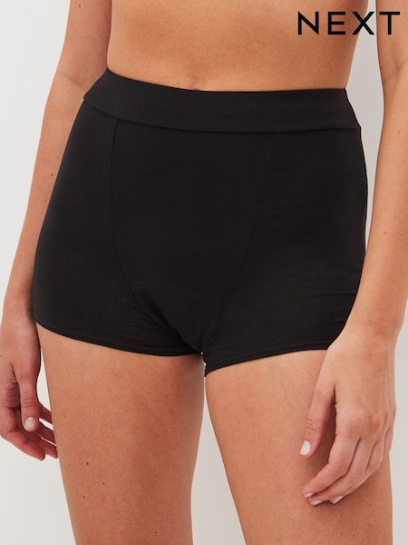 Black Medium Flow Period Shorts (391155) | £10