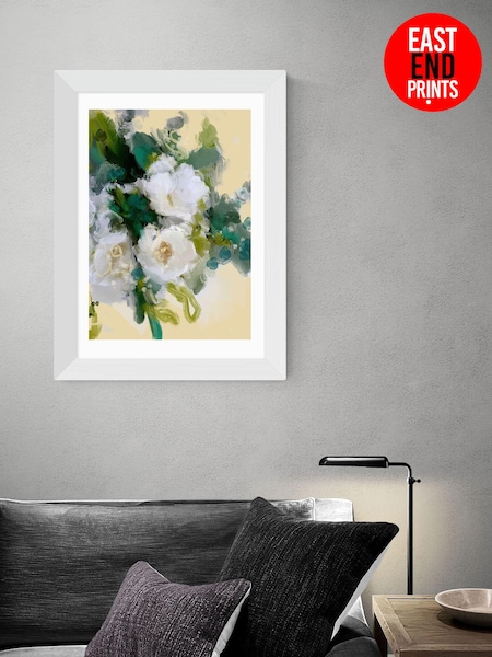 East End Prints Green Roses Buttercreme by Ana Rut Bre (391487) | £50 - £130
