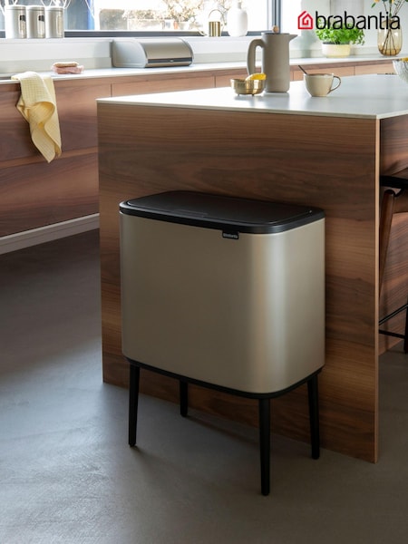 Brabantia Champagne Bo 36L Touch Bin (391983) | £167