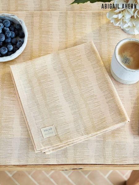 Abigail Ahern X Murmur Set Of 4 Moya Napkins