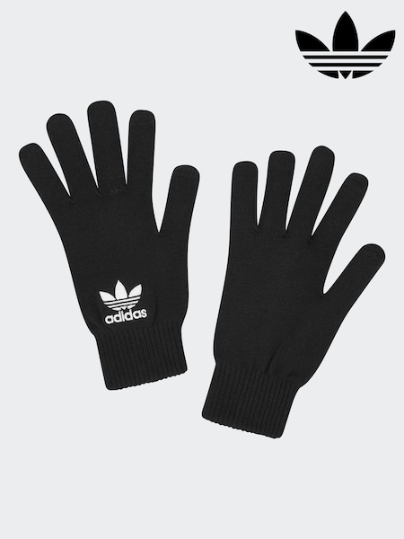 adidas Black Gloves (392405) | £23