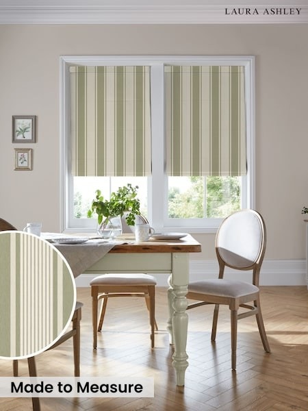 Tiverton Stripe Made To Measure Roman Blinds