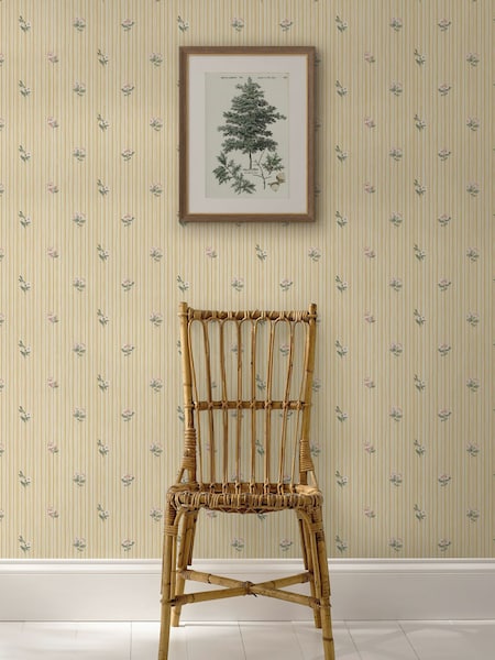 Martha Stewart Garden Stripe 10m Wallpaper