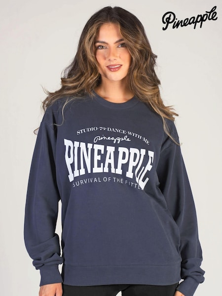 Pineapple Blue Womens Logo Sweatshirt (396766) | £32