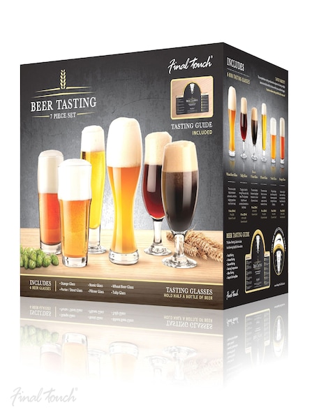 Jeray Clear Final Touch Beer Tasting 7 Piece Set (396906) | £50