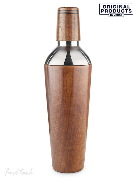 Jeray Brown Final Touch Wooden Cocktail Shaker (396921) | £40