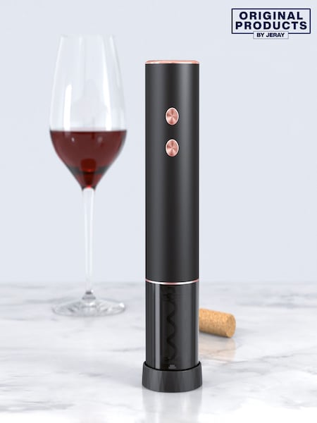 Jeray Black Bar Originale Fast Charge USB Electric Corkscrew (396994) | £35