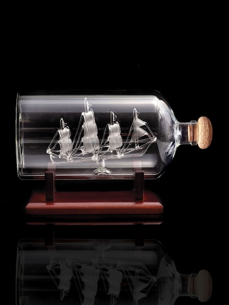 Jeray Clear Bar Originale Ship In a Bottle Decanter (397048) | £50