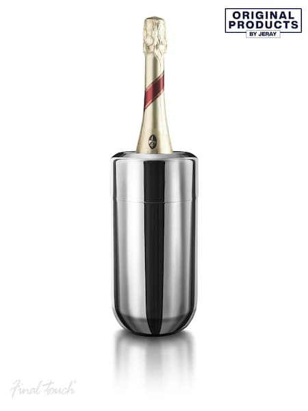 Jeray Clear Final Touch Steel Bottle Chiller with Freezer Packs (397177) | £48