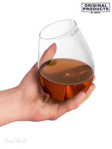 Jeray Clear Final Touch Set of 2 Relax Cognac Glasses (397335) | £30
