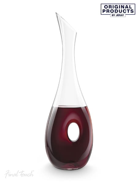 Jeray Clear Final Touch Durashield Lacuna Wine Decanter (397405) | £35