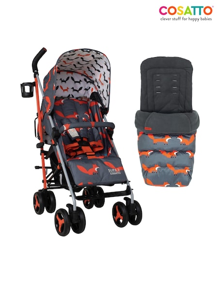 Cosatto Charcoal Mister Fox Cosatto Supa 3 Stroller Old Macdonald (402595) | £230