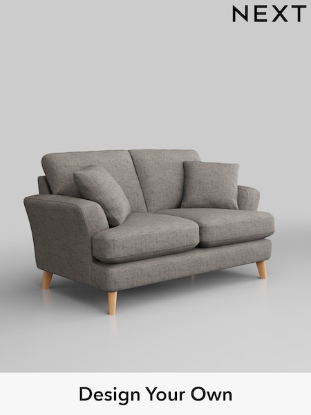 Boucle Weave Easy Clean/Light Dove Grey Conway Relaxed Sit (403111) | £1,050