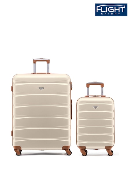 Set Of 2 Large Check-In & Small Carry-On Hardcase Travel Suitcase (403501) | £110
