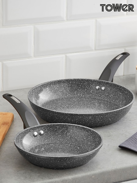 Tower Grey Frying Pan Set (404306) | £27