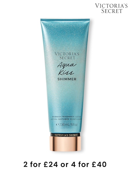 Victoria's Secret Aqua Kiss Shimmer Body Lotion 236ml (404695) | £18
